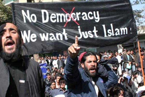 No Democracy Just islam
